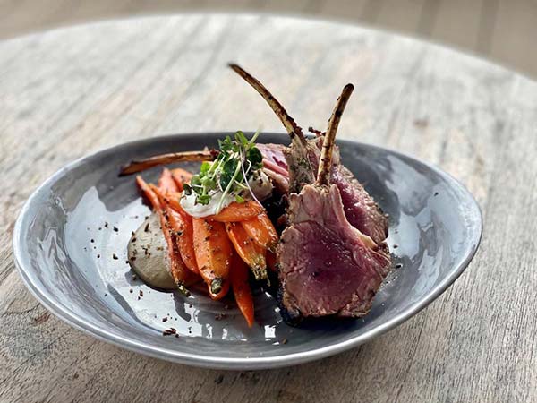 Lamb Lollipops and Honey-Roasted Carrots